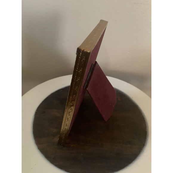 1960s Gold Table Frame Beatles Song P.S. I Love You - Picture 5 of 10